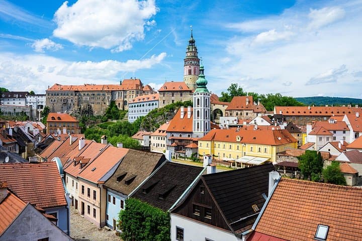 Day Trip to Cesky Krumlov from Prague: Castle Views, Vltava Bridges and Medieval Streets photo 1