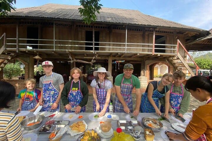 Cycling and Village Life in Tho Ha: Farm Work, Cooking & Galaxy Grotto Rowboat Tour photo 2