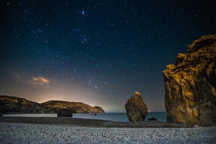 Romantic Night at Aphrodite's Rock: Sunset Swim & Wine near Paphos photo 4