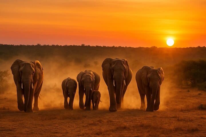 Addo Elephant National Park Full-Day Game Drive with BBQ BBQ Lunch