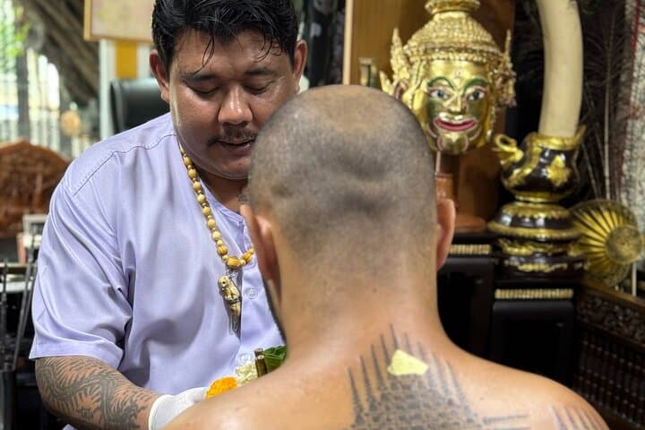 Sak Yant Ceremony: Traditional Thai Tattoo Experience in Bangkok photo 4