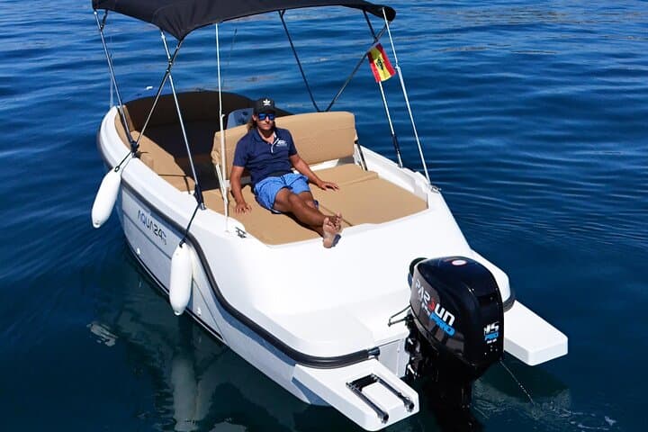 Unlicensed Boat Rental in Marbella: Trimaran Day Hire & Coastal Self-Guided Cruise photo 4