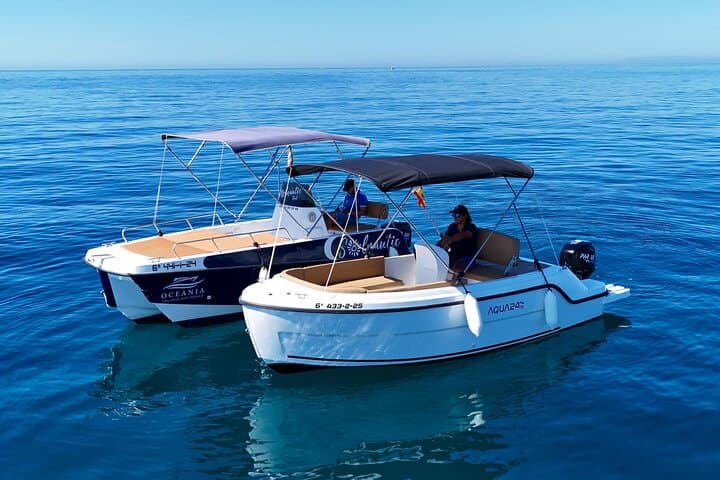 Unlicensed Boat Rental in Marbella: Trimaran Day Hire & Coastal Self-Guided Cruise photo 1