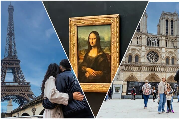 Paris in a Day — Montmartre, Louvre, Notre-Dame, Eiffel & Seine Cruise photo 1