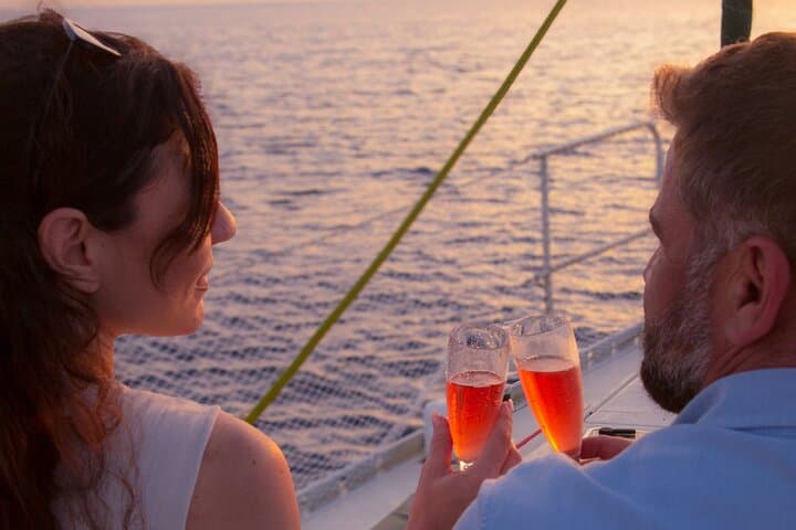 Deluxe Sunset Dinner Sail on Rhodes' East Coast — Vietnamese Cuisine & Champagne photo 3