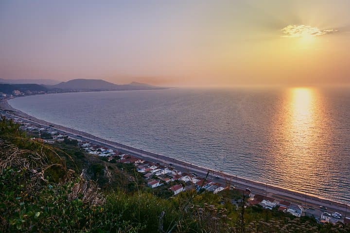 Private Rhodes Sunset and Night Lights Tour: Monte Smith to Old Town photo 2