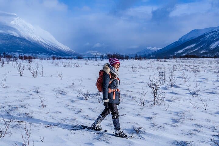 Arctic Snowshoe to Lyngstuva Lighthouse from Tromsø