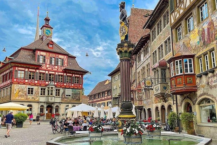 Basel to Rhine Falls & Stein am Rhein: Private Day Trip to Europe’s Largest Waterfall photo 2