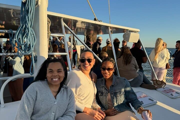 Aloha Wednesday Sunset Sail on Charleston Harbor — 2-Hour Catamaran with Complimentary Drinks photo 2