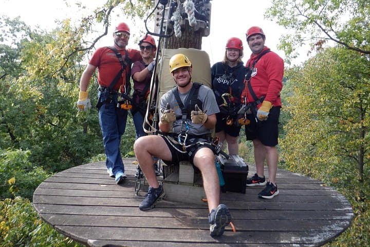 Zipline Adventure in Galena — Long Hollow Canopy Tours 1,250-Foot Zipline photo 4