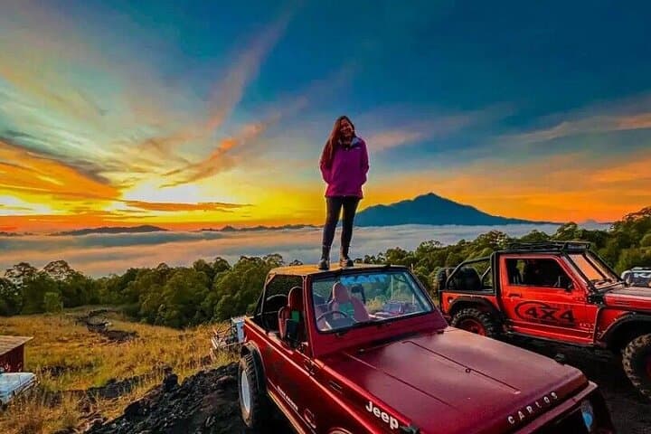 Bali Jeep Sunrise: Mount Batur Volcano & Black Lava 4x4 Experience