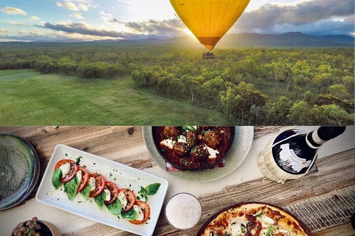 Cairns Hot Air Balloon over Atherton Tablelands — Sunrise Flight & Lemoncello Meal