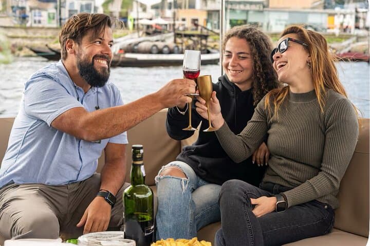 Porto Douro 6-Bridges Boat Tour with 4-Port Wine Tasting