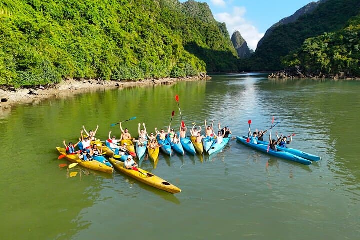 3-Day Lan Ha Bay & Cat Ba Island: Homestay, Cruise & Kayak Adventure from Hanoi