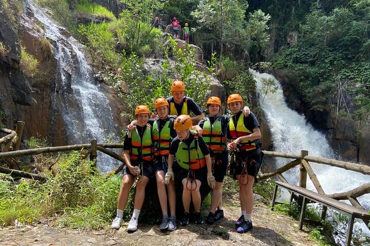 Da Lat Canyoning: Full-Day Waterfall Rappels, Natural Slides & Jungle Hike photo 6