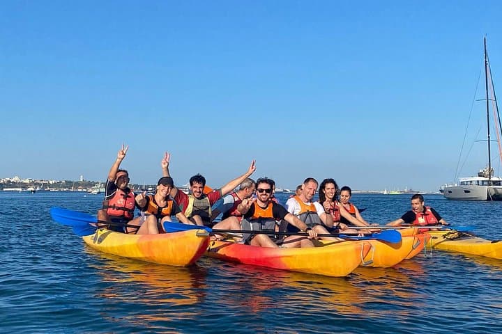 Arrábida Kayak Tour to Secret Beaches: 3-Hour Coastal Paddle from Setúbal photo 2
