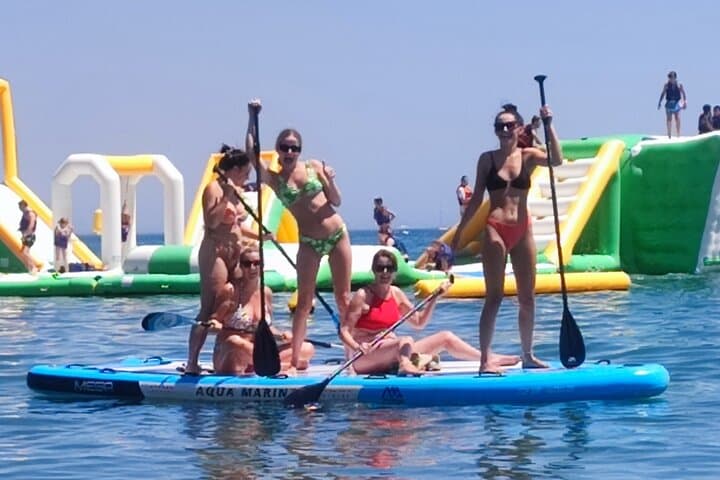 Giant SUP in Fuengirola: 1-Hour Group Paddle-Board Rental on the Costa del Sol photo 1