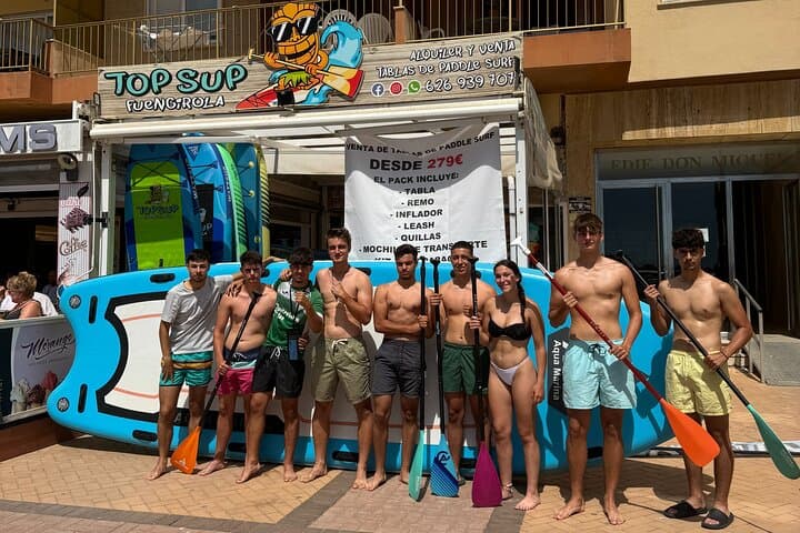 Giant SUP in Fuengirola: 1-Hour Group Paddle-Board Rental on the Costa del Sol photo 3