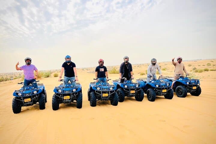Half-Day Dubai Desert Adventure: Quad Biking, Dune Bashing, Sandboarding & Camel Ride photo 5