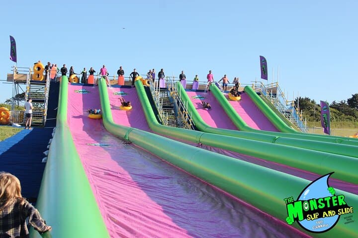 Monster 360ft Slip and Slide in Barnstaple: Family Summer Rush