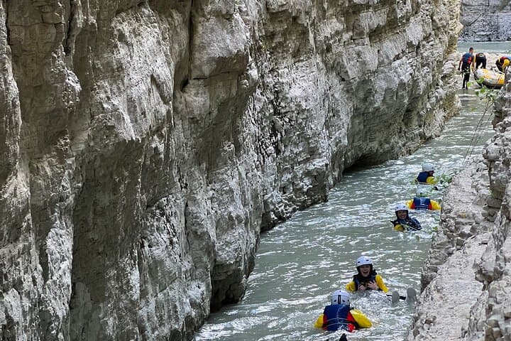 Rafting and River Tubing Through Osumi Canyon — Çorovodë's Turquoise Gorge photo 4