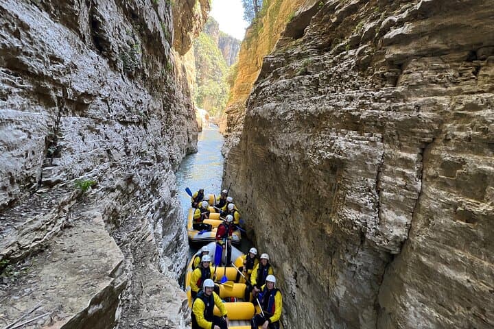 Rafting and River Tubing Through Osumi Canyon — Çorovodë's Turquoise Gorge photo 6
