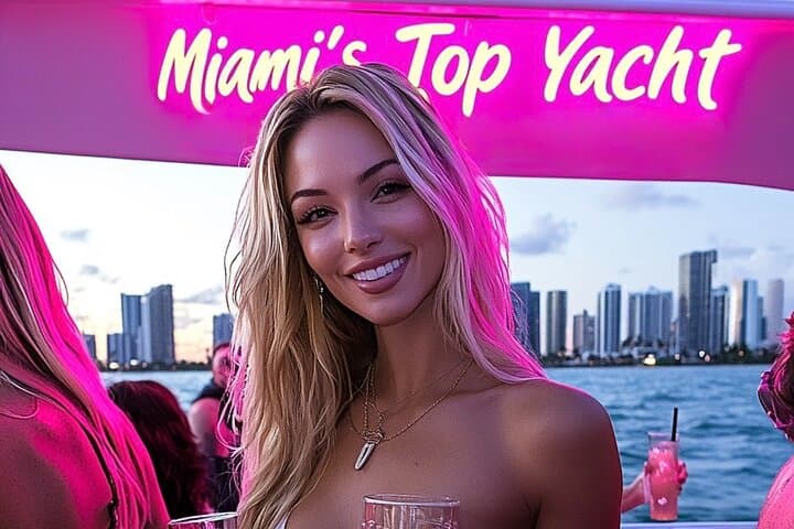 Neon Nights Miami Yacht Party: 3-Hour Open Bar Cruise photo 4