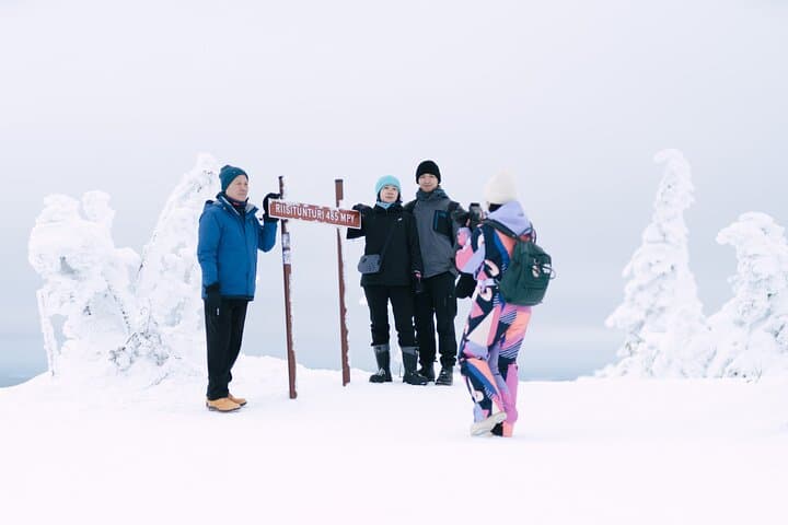 Riisitunturi Winter Photography Hike — Frozen Wonderland Guided Snowforest Photoshoot photo 4