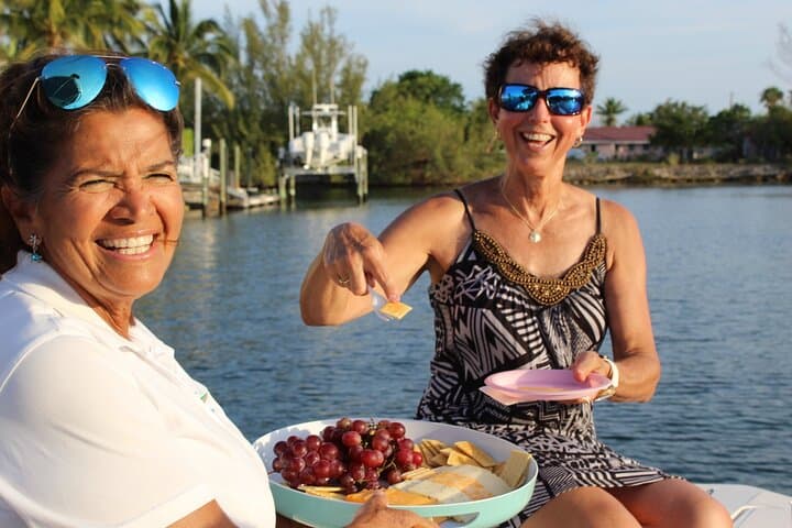 Private Sunset Wine and Cheese Cruise in Lucaya — Canal Views & Island Evenings