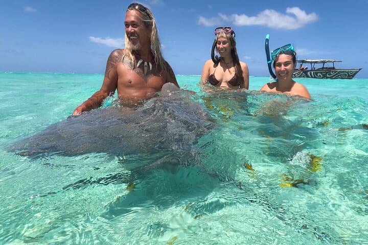 Snorkel with Rays and Sharks in Bora Bora's Turquoise Lagoon photo 5