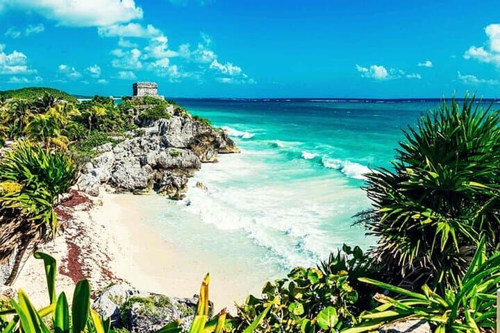 Full-Day Private Tour: Tulum & Coba Ruins with Cenote Cave Swim