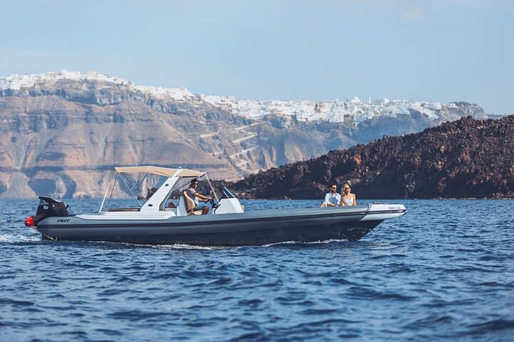 Private Santorini and Ios Speedboat Island-Hopping Tour photo 2