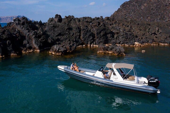 Private Santorini and Ios Speedboat Island-Hopping Tour photo 3