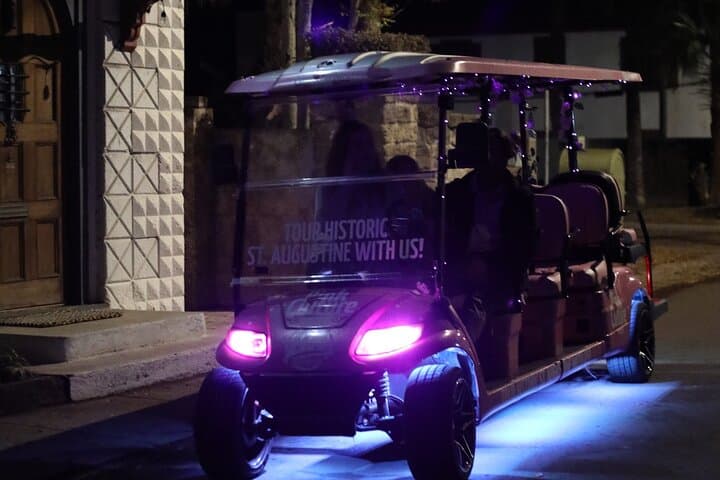Haunted in Pink Ghost Tour St. Augustine: Nighttime Golf Cart Paranormal Experience photo 4