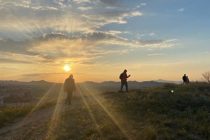 Sunset Hike Through Cappadocia's Red & Rose Valleys with Trekking Dog Oscar photo 3