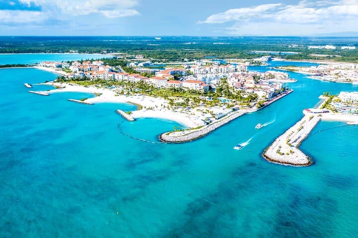 Cap Cana Luxury Catamaran Cruise: Snorkel, Juanillo Beach Club & Cenote Swim