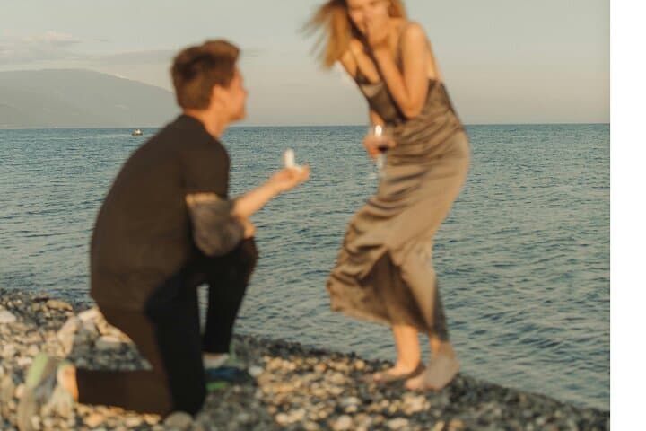 Romantic Night at Aphrodite's Rock: Sunset Swim & Wine near Paphos photo 2