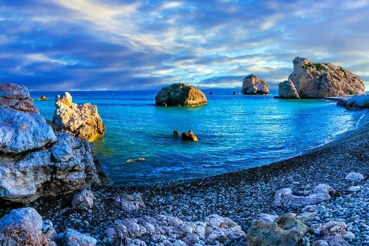 Romantic Night at Aphrodite's Rock: Sunset Swim & Wine near Paphos photo 5