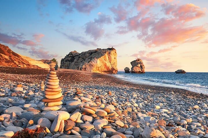 Romantic Night at Aphrodite's Rock: Sunset Swim & Wine near Paphos photo 6