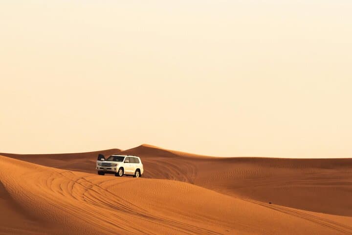 Dubai VIP Evening Desert Safari: Dune Bashing, Sandboarding & BBQ Under the Stars photo 2