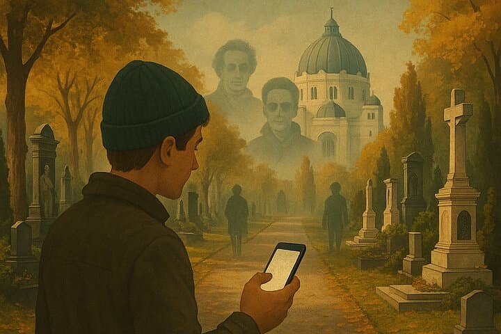 Mobile Puzzle Rally at Vienna Central Cemetery — Self-Guided Scavenger Hunt