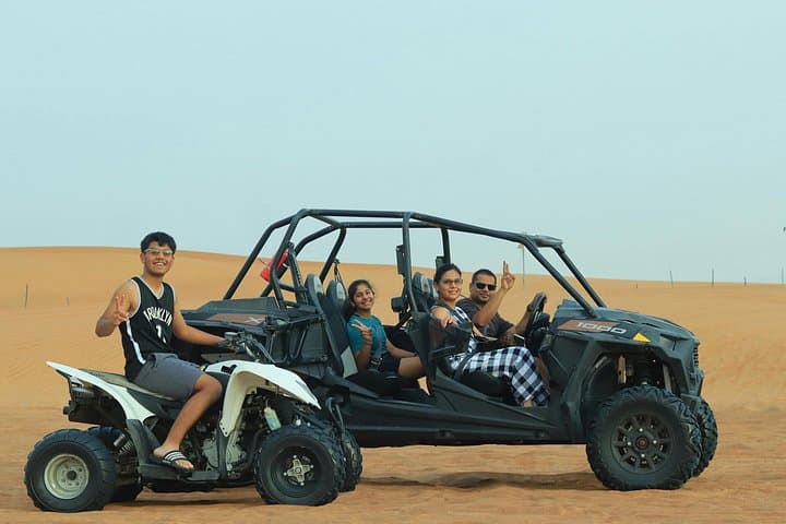Morning Desert Safari in Dubai's Red Dunes — Dune Bashing, Camels & Sandboarding photo 4