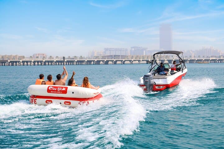 Private Donut Boat Ride on Al Hamra Beach, Ras Al Khaimah photo 3