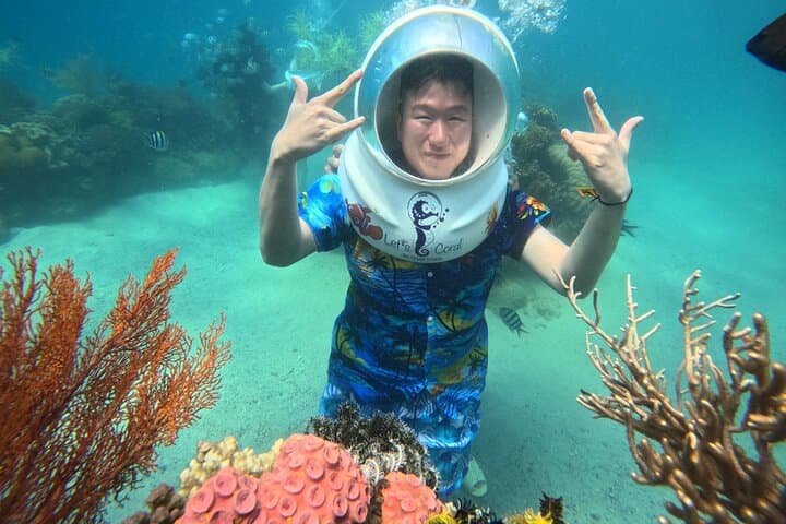 Sea Walking in Nha Trang Bay: Underwater Walk & Traditional Seafood Lunch photo 1