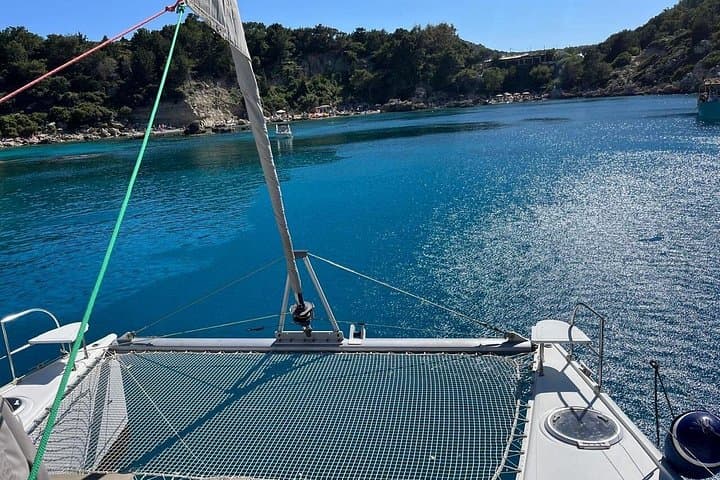 Full-Day Catamaran Cruise in Rhodes: Kallithea, Afandou & Anthony Quinn with Lunch photo 4