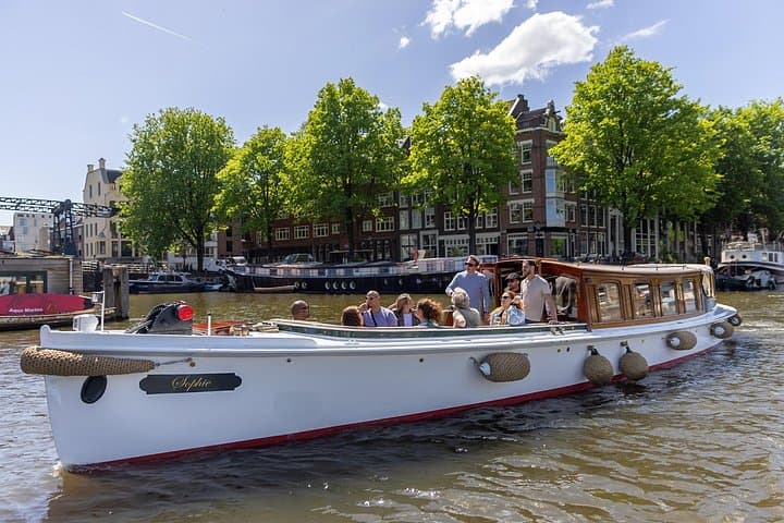 Intimate Canal Cruise on the Sophie — Amsterdam Small-Group All-Inclusive Experience photo 1