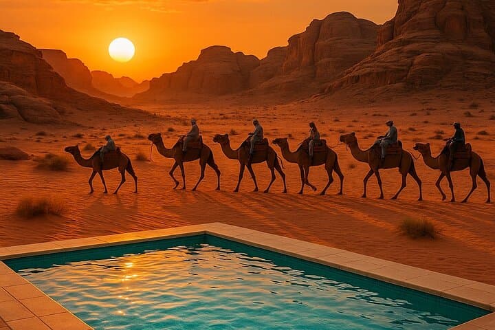 Agafay Desert Dinner Show: Camel Rides, Quad Bikes & Berber Feast from Marrakech photo 3