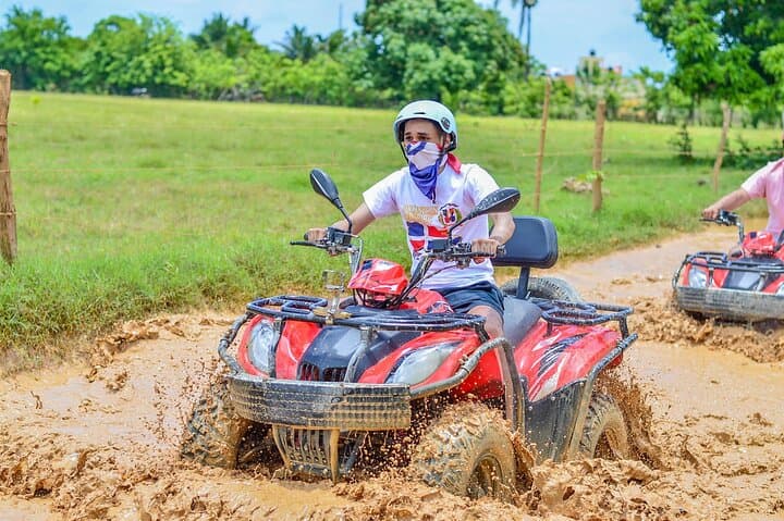 Thrilling 4x4 ATV Adventure through Macao Beach and Caves