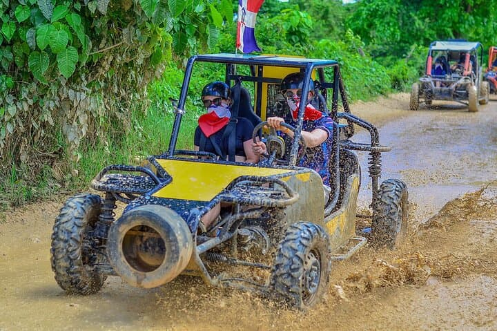 Drive Dune Buggies to Macao Beach and an Underground River Cave — Punta Cana Half-Day Adventure photo 2