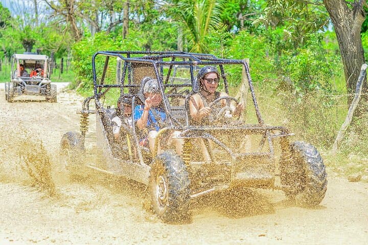 Thrill-seekers' Expedition: Buggy Adventure in Punta Cana